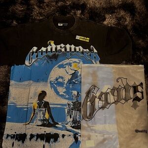 Godspeed Black and Blue Graphic Men's Shirt